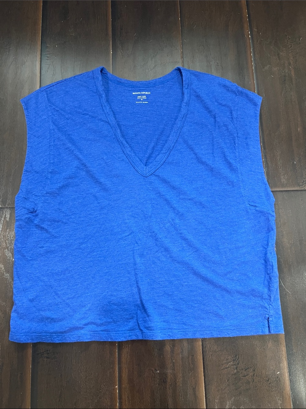 Banana Republic Blue Tank Top, size XL